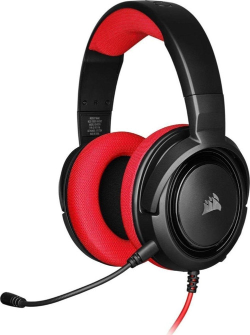 HS35 Kırmızı Stereo Oyuncu Kulaklığı