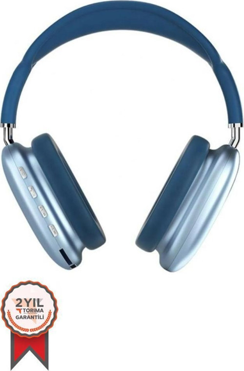 P9 Bluetooth Kablosuz Kulaklık Mavi