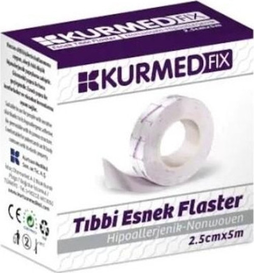 Fix 2.5 cm x 5 m Hipoalerjenik Tıbbi Esnek Flaster