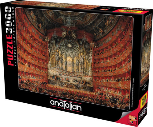 3000 Parçalık Puzzle - Argentina Theatre 4930