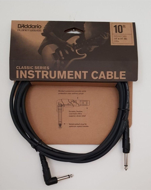 Pwcgtra10 Gitar Kablo 10 Inch Cable Right Angle G