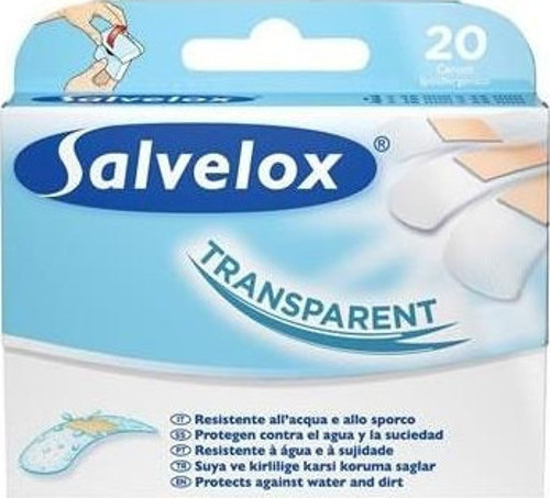 Transparent 20Li Şeffaf Su Geçirmez Yara Bandı