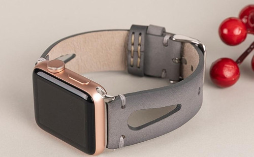 Apple Watch Uyumlu Deri Kordon BA2 42-44-45mm RST9EF