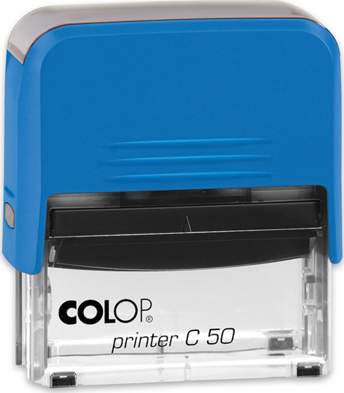 PRINTER C50 MAVİ KASA MAVİ KEÇE - 30X69MM