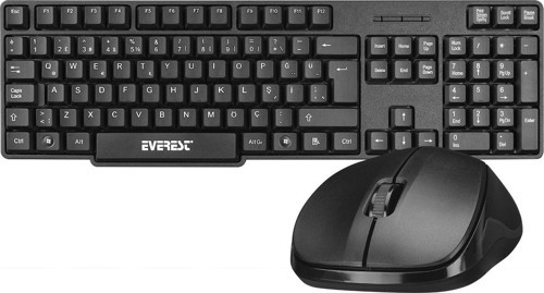 Tr Q Kablosuz Ergonomik Klavye Mouse Seti KM-6852