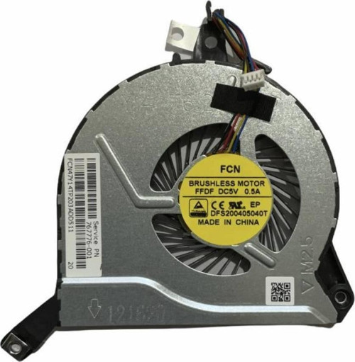 Hp Pavilion 15-p015st (J1S70EA), 15-p017st (J1S73EA) Uyumlu Notebook CPU Fan, İşlemci Fanı