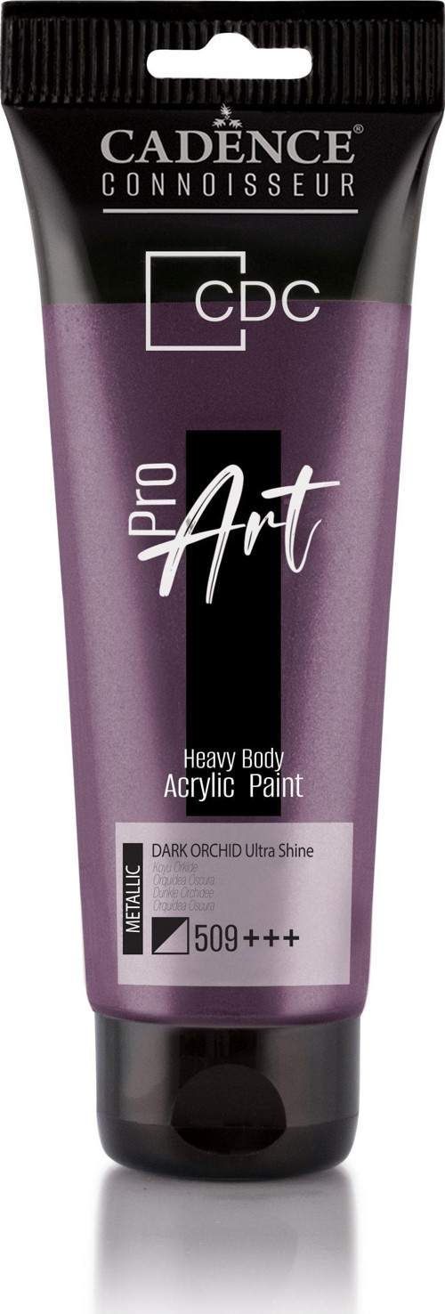 PROART HEAVY BODY METALİK ULTRA PARLAK AKRİLİK BOYA PRD-509 KOYU ORKİDE 120 ml