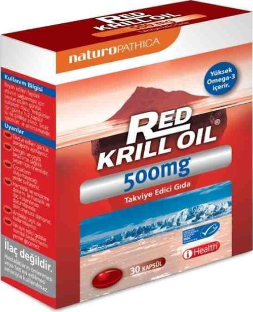 Red Krill Oil 500 Mg Omega-3 30 Kapsül