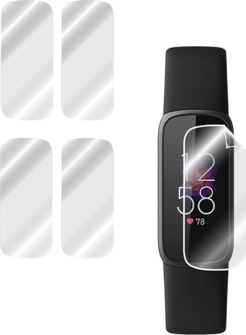 Fitbit Luxe Akıllı Band Ile Uyumlu Hydrogel Ekran Koruyucu (4 ADET)