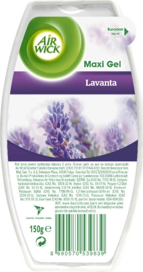 Maxi Gel Lavanta 150 Gr X 3 Adet