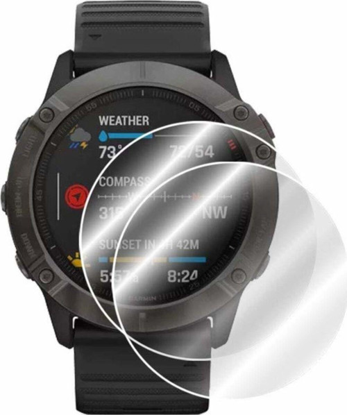 Garmin Fenix 6x / 6x Pro / Solar Sapphire Gps Hydrogel Ekran Koruyucu (2 ADET)