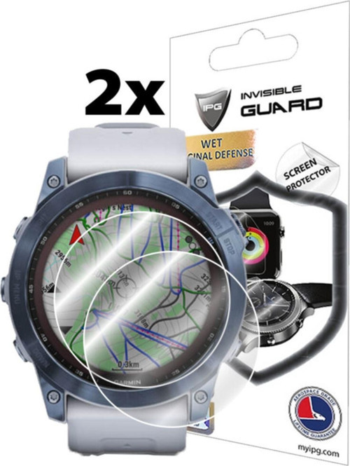 Garmin Fenix 7x Solar - 7x Sapphire Hydrogel Ekran Koruyucu (2 ADET)