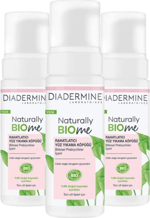 Naturally Bio Me Yüz Yıkama Köpüğü 150 ml X 3 62810312729612