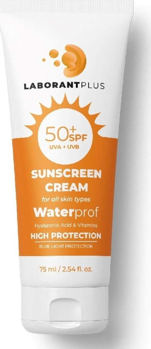 Laborant Plus Yağsız, Leke Karşıtı, Su Bazlı, 50 Spf Yüksek Koruma Yağsız Güneş Kremi 75 ml