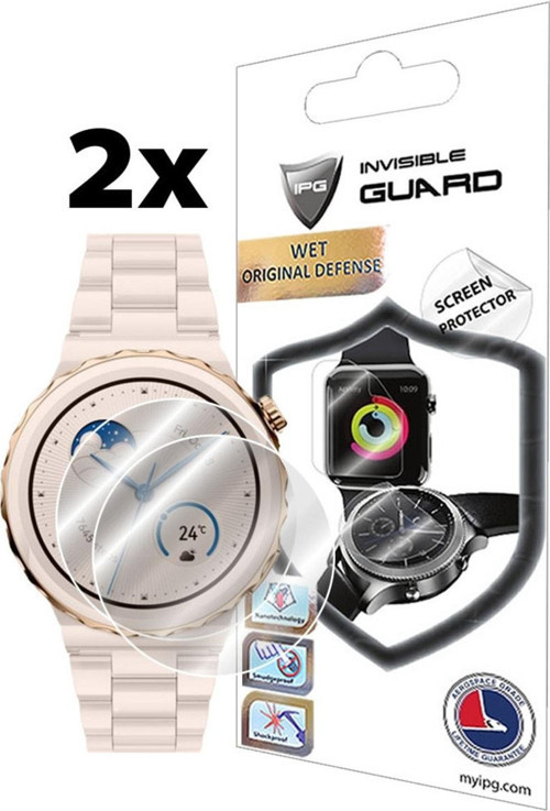 Huaweı Watch Gt3 Pro (KASA BOYUTU 43MM) Ile Uyumlu Hydrogel Ekran Koruyucu (2 ADET)