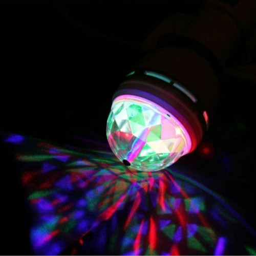 Dönen Disko Topu Işıklı Topdisco Ball Led Light Disko Işığı Led Rgb Disko Işık Topu Ampul Led Işık