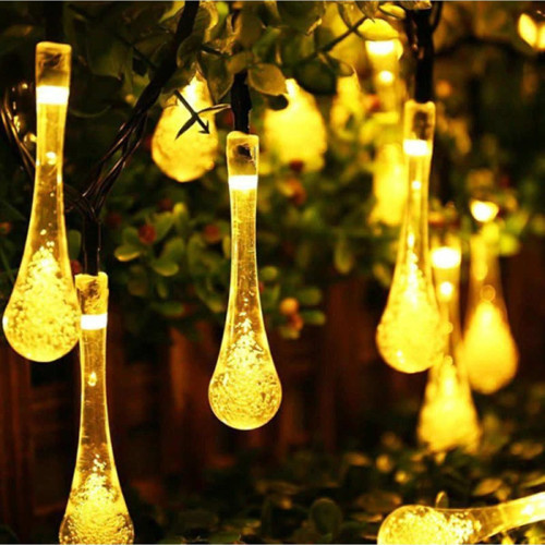 2.5 Metre Gün Işığı Su Damlası Led Işık Gün Işığı Led Işık Yılbaşı Ağacı Işığı Noel Işığı Warm Light