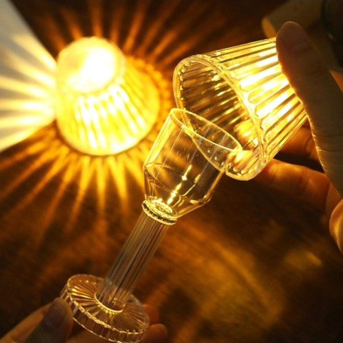 2İn1 Led Işıklı Mini Abajur + Işıklı Bardak Gün Işığı Led Masa Lambası Yılbaşı Hediyeleri