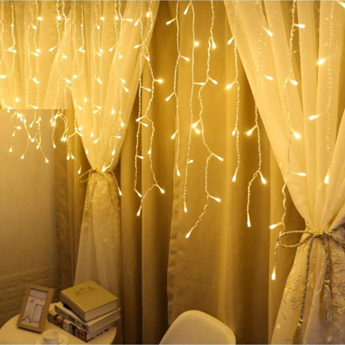 Gün Işığı Salkım Led Işık 2X2 Metre 10 Dallı 140 Ledli Salkım Işık Gün Işığı Led Işık Modlu Gün Işık