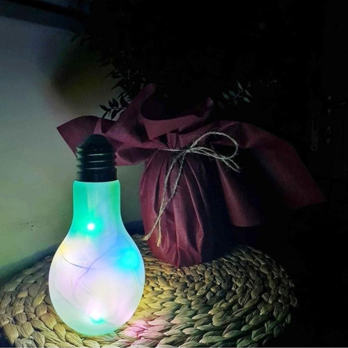 Lıghtbulb Green Glass Decoratıon Led Light Vıp Kalite Dekor Yeşil Ampul Led Lamba Renkli Led Işıklı