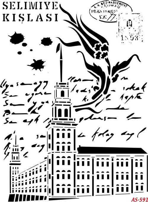 A4 SERİSİ STENCIL AS591 21X29