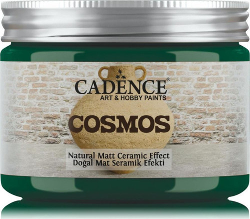 COSMOS DOĞAL MAT SERAMİK EFEKT CS-12 ZÜMRÜT YEŞİLİ150ML