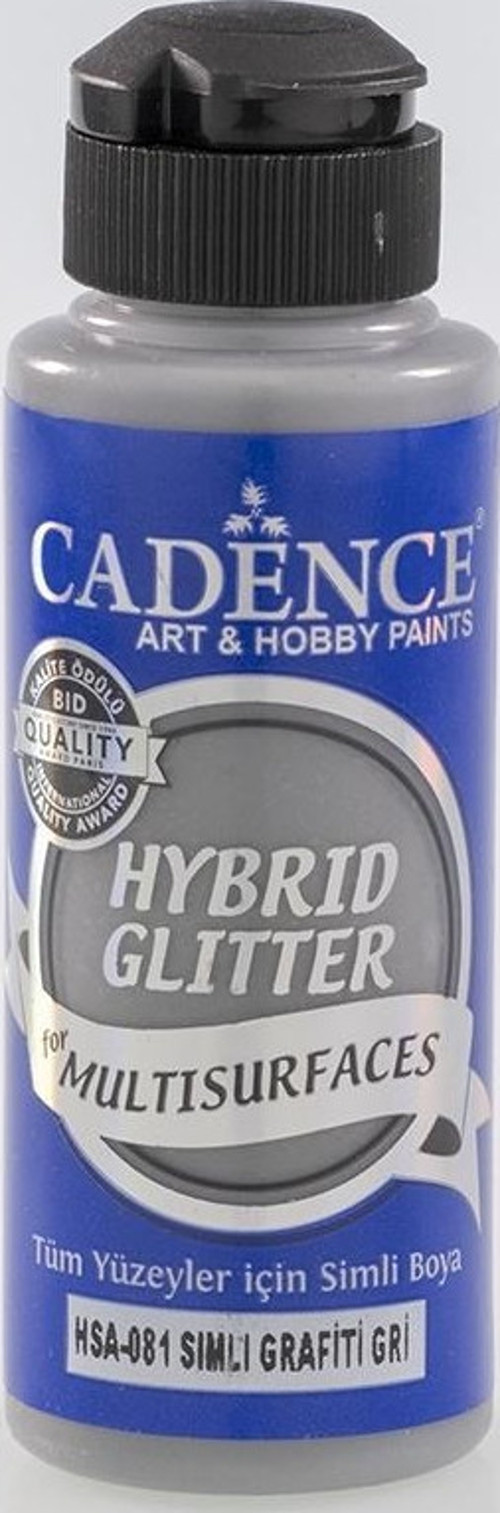 HYBRID AKRİLİK MULTİSURFACE SİMLİ ALTIN HSA-081 GRAFİTİ GRİ 120ML
