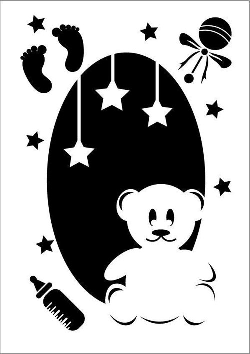 KCS STENCIL KCS-001 21X30