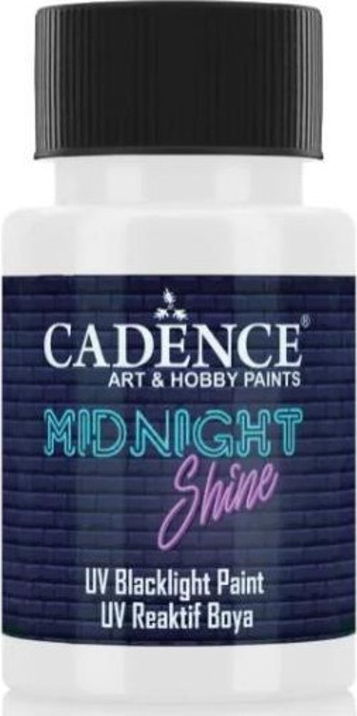 MIDNIGHT SHINE UV REAKTIF BOYA MS-01 MAVİ 50 ML