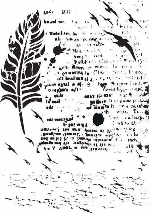 MIX MEDİA STENCIL MA SERİSİ MA69 21X29