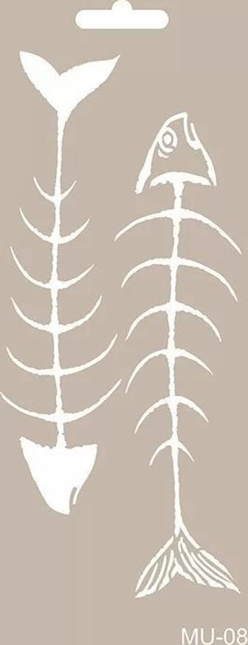 MIX MEDİA STENCIL MU SERİSİ MU08 10X25
