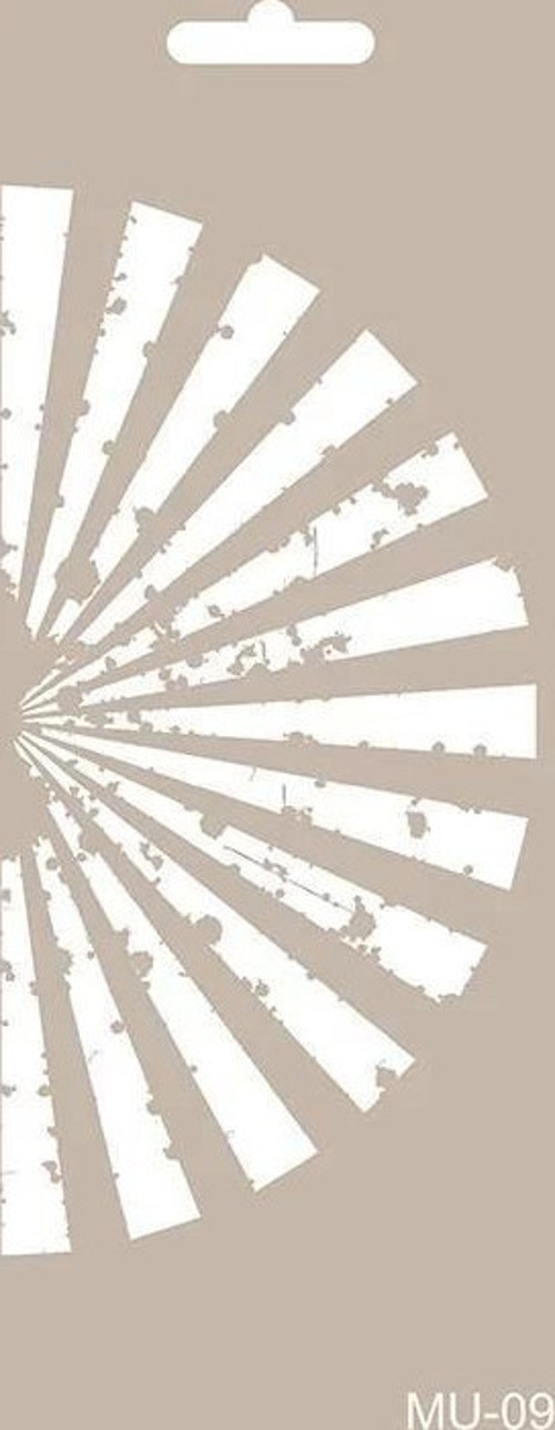 MIX MEDİA STENCIL MU SERİSİ MU09 10X25