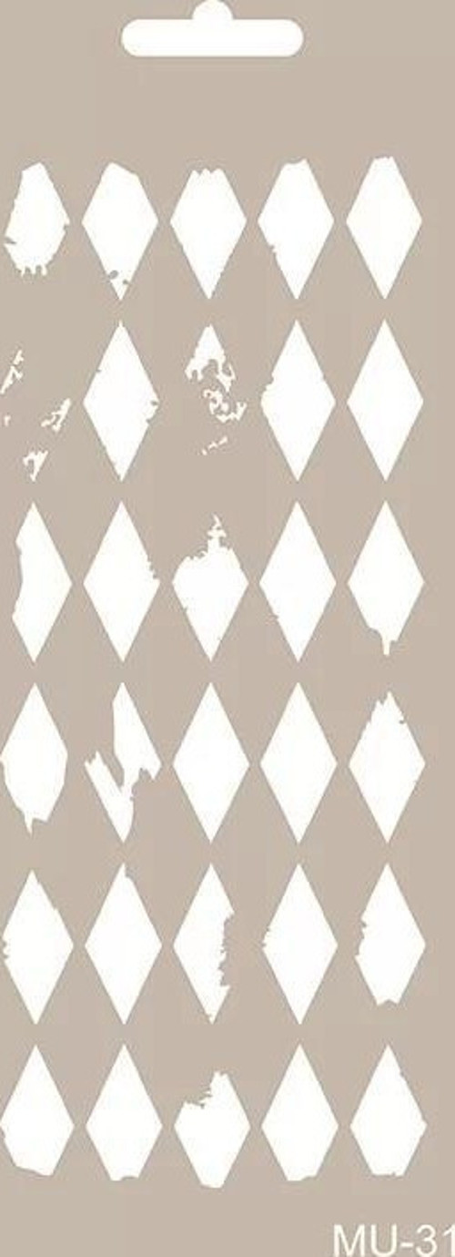 MIX MEDİA STENCIL MU SERİSİ MU31 10X25