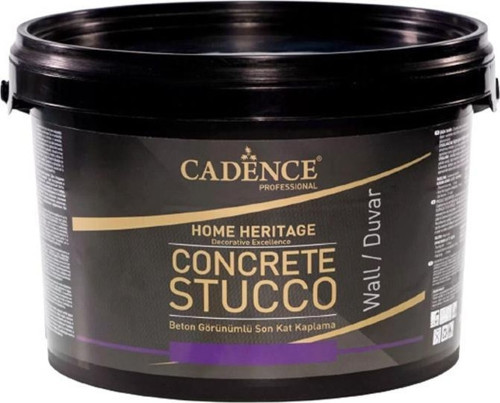BETON DEKORATİF KAPLAMA ( CONCRETE STUCCO ) GRİ KALIN 3KG