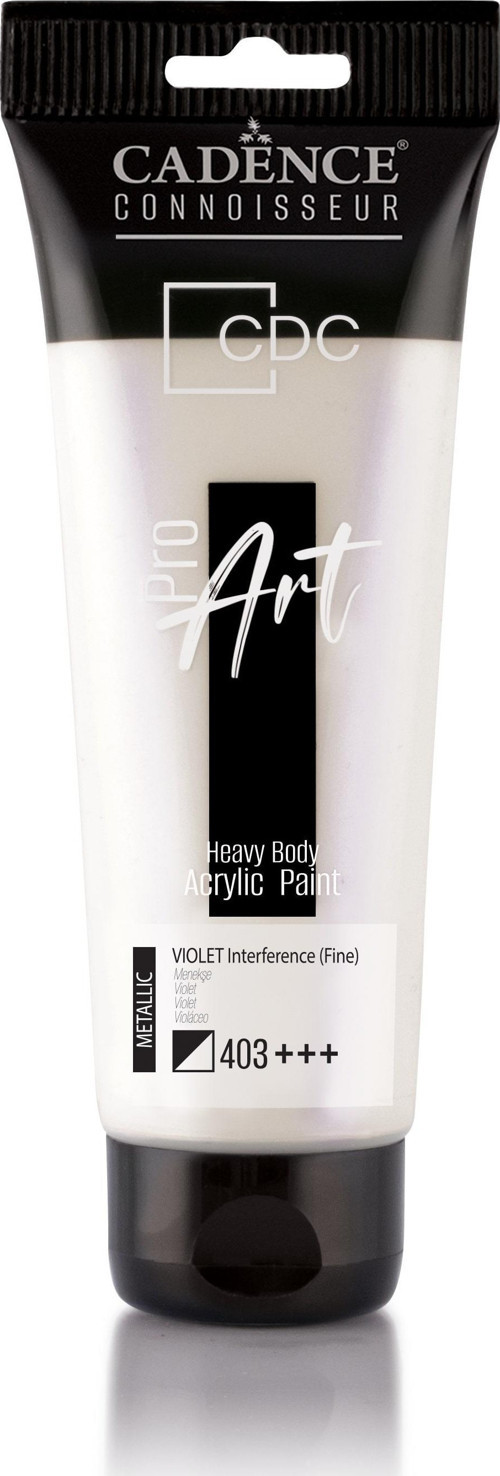 PROART HEAVY BODY INTERFERENCE AKRİLİK BOYA PRH-403 MENEKŞE 120ML