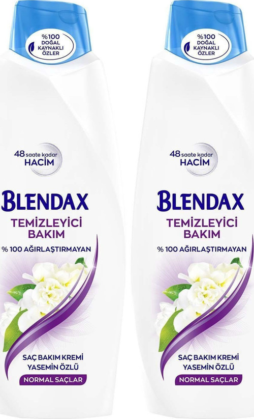 Temizleyici Bakım Yasemin Özlü Saç Bakım Kremi 550 Mlx 2 Adet