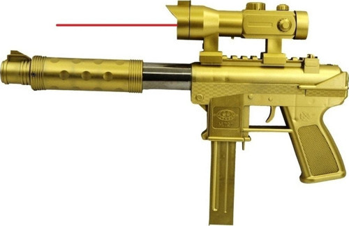 Gold Dürbünlü Lazerli Boncuk Tabancası Boncuk Atan Tabanca 6Mm Boncuk Oyuncak Tabanca Oyuncak Silah
