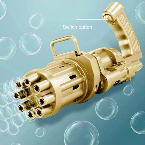 Köpük Tabancası Bubbles Gun Baloncuk Tabancası Pilli Köpük Makinesı