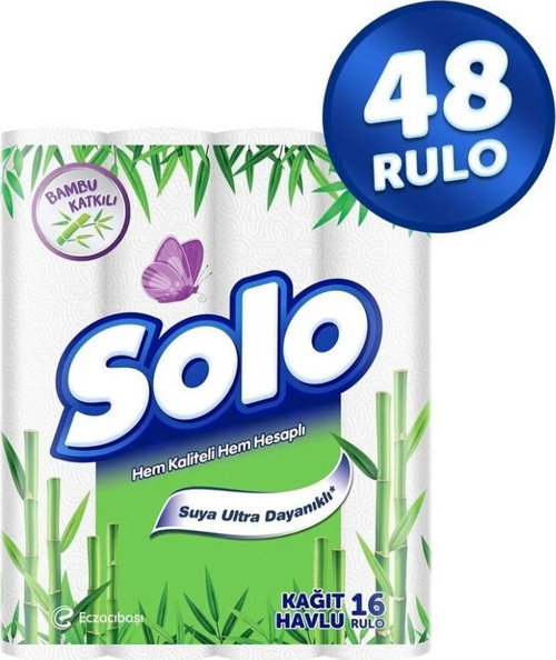 Kağıt Havlu Bambu Katkılı 48'li