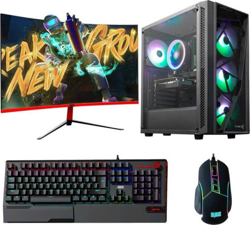 DRx2850 Ryzen 5 5500 16GB 512GB NVMe 6GB GTX1660 SUPER 23.6 inç 165Hz Curved Oyun Bilgisayarı