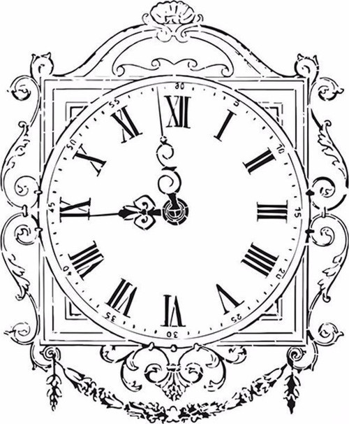 HOME DECOR STENCIL HD-63 45X45