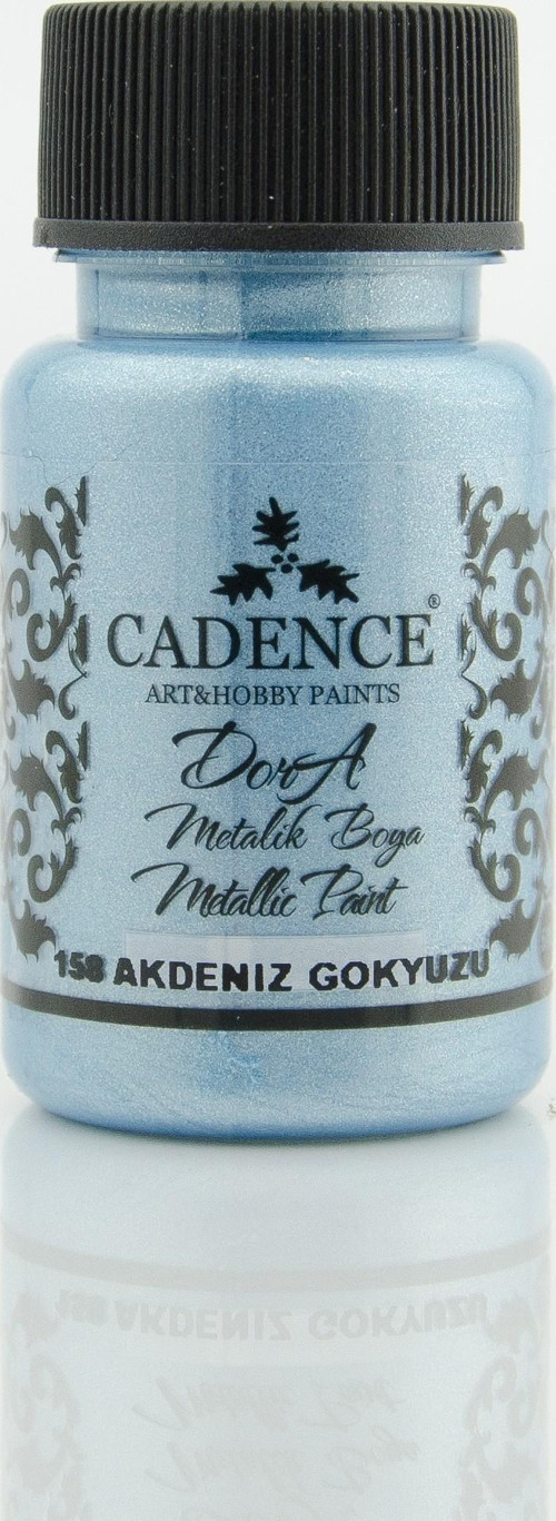 158 Akdeniz Gökyüzü Dora Metalik Boya 50ML(cc)