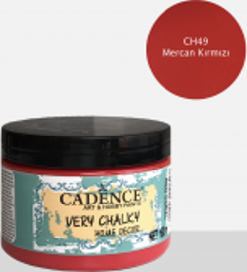 CH49 Mercan Kırmızı 150ML Very Chalky Home Decor