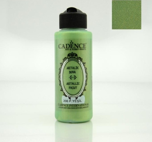 206 Pastel Yeşili 120ML Metalik Boya