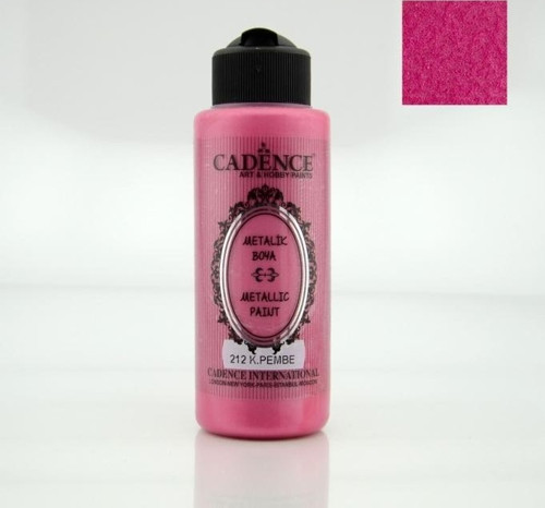 212 Koyu Pembe 120ML Metalik Boya