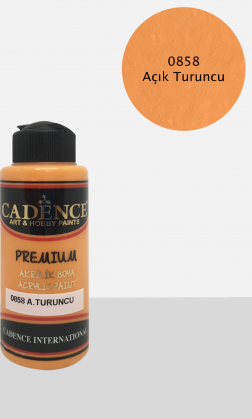 Premium 120ML(cc) 0858 Açık Turuncu