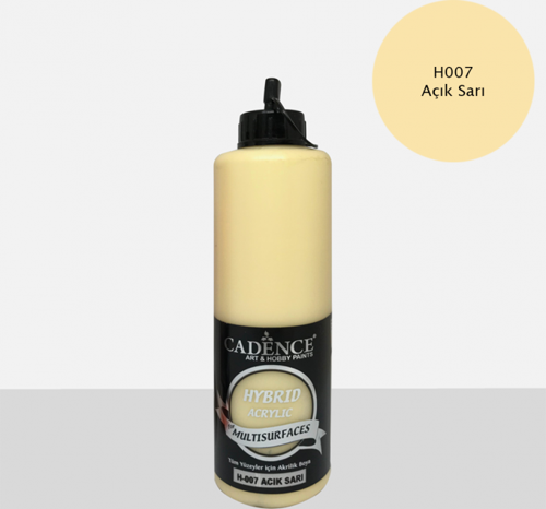H-007 AÇIK SARI 500 ML MULTISURFACE HYBRID AKR.