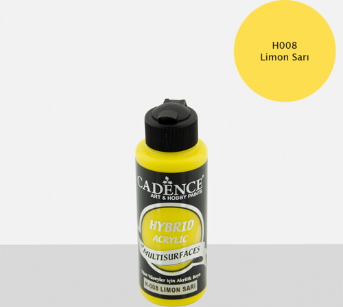 H-008 LİMON SARI 120 ML MULTISURFACE HYBRID AKR.