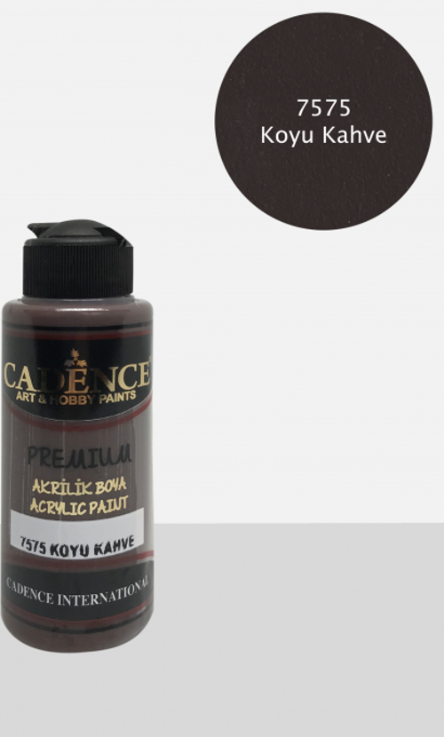Premium 120ML(cc) 7575 Koyu Kahve