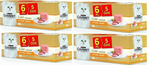 Hindi Etli Yetişkin Kıyılmış Kedi Konservesi 6 Al 5 Öde 4 Adet